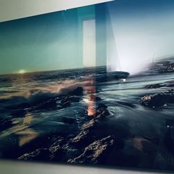 Large 8 x 5 beautiful beach ambience￼