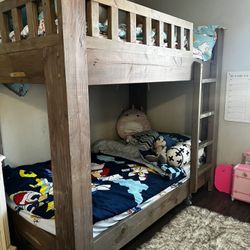 Wood Bunk Bed