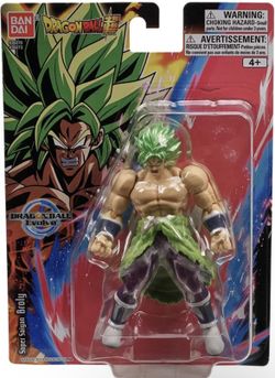 Bandai Dragon Ball Super Evolve Super Saiyan Broly 5" Action Figure.