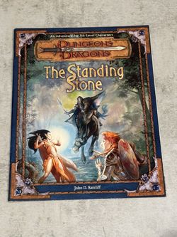 Dungeons & Dragons D&D "The Standing Stone" (3rd Ed., 2001) Excellent Condition