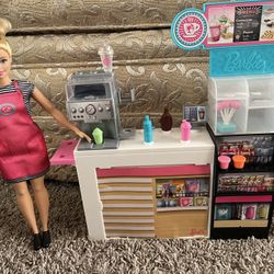 Barbies Coffee Shop Playset