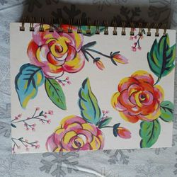 Brand New Planner With A Gorgeous Doughnut Magnet 