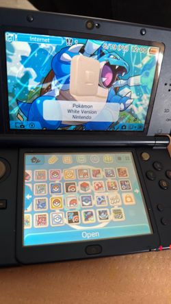Modified 3ds xl navy blue