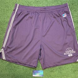 American Eagle X Russell purple shorts
