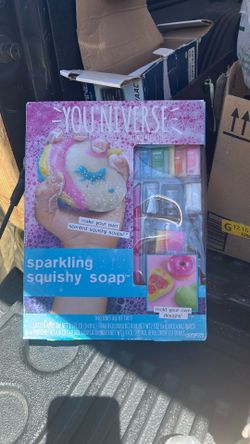 Sparkly squishy soap maker brand new never been open great for a birthday gift even Christmas