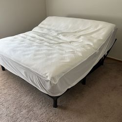 15” Luxury Plush Euro Top Mattress Prime Stearns & Foster With Adjustable Base Bed