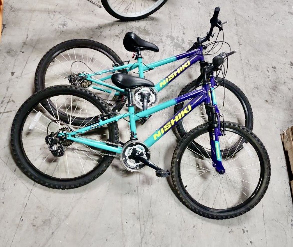 Nishiki 24” Mountain Bike 10 Speed