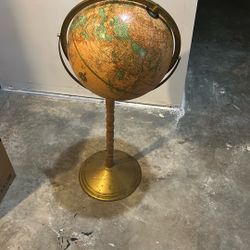 Vintage World Globe 