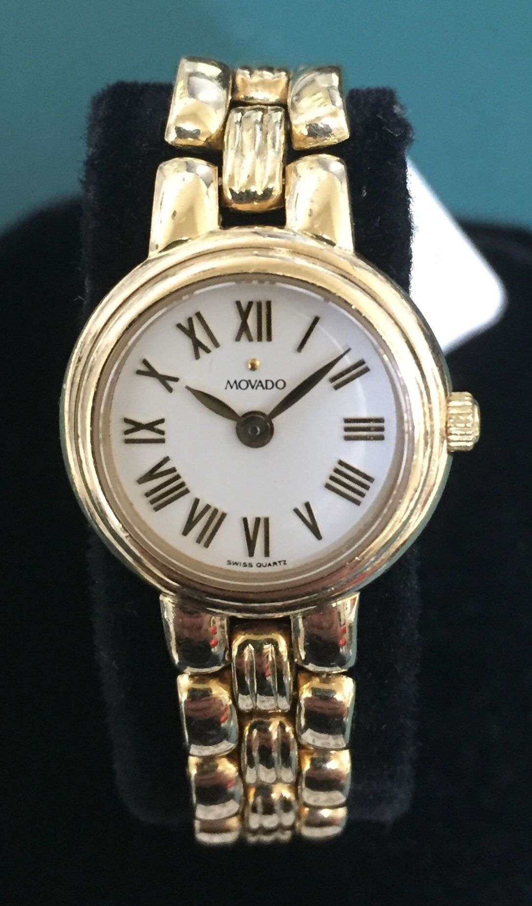 Movado 14K ladies gold watch