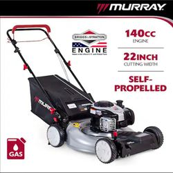 22 in. 140 cc Briggs & Stratton Walk Behind Gas Self-Propelled Lawn Mower with Front Wheel Drive and Bagger