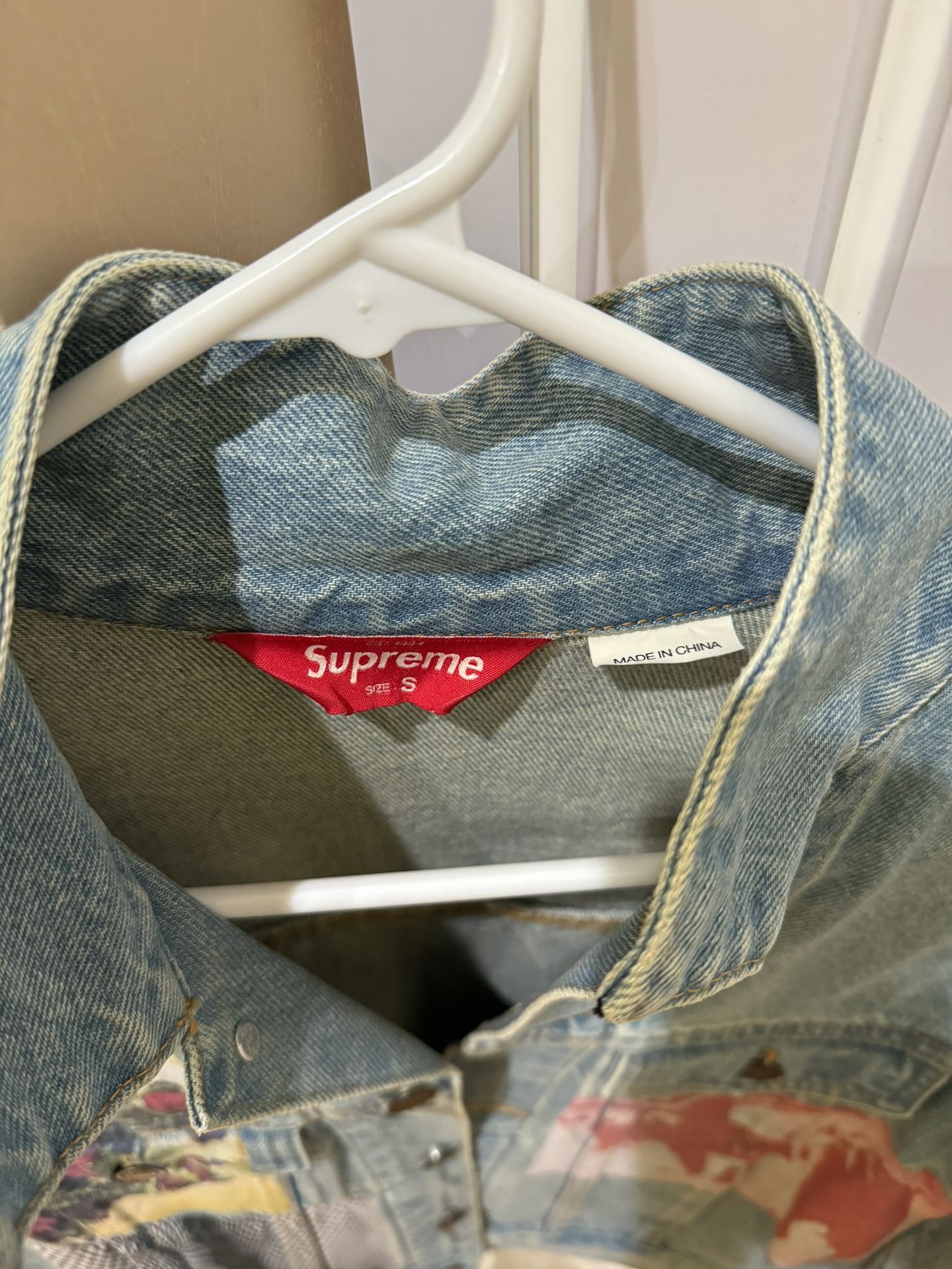 Authentic Supreme Jean Jacket