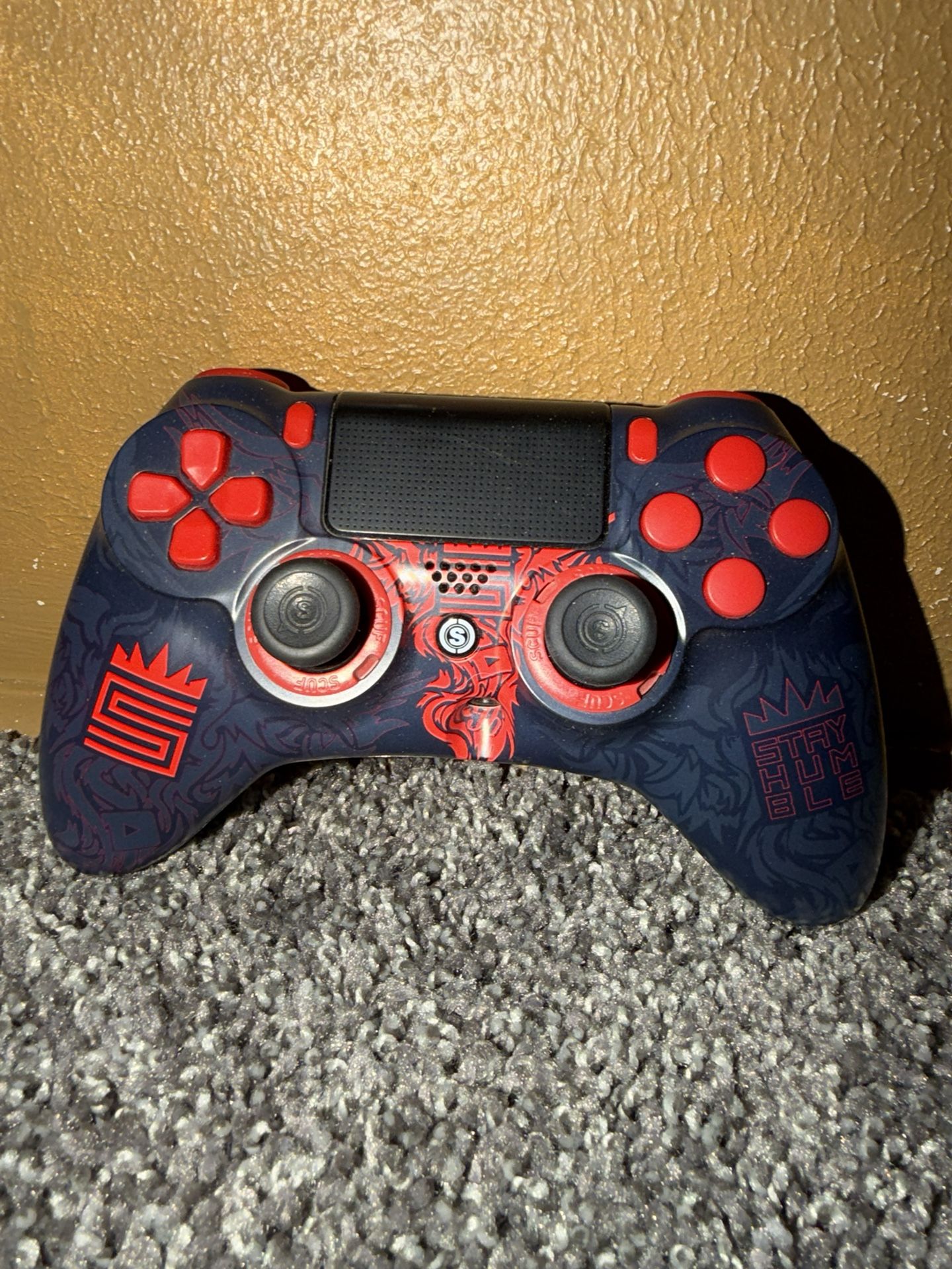 Scuf Faze Swagg Edition Sony PlayStation 4 Video Game Controller Used Pre Owned.