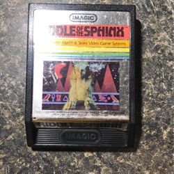 Vintage Riddle Of The Spinks Cartridge Atari 2600 
