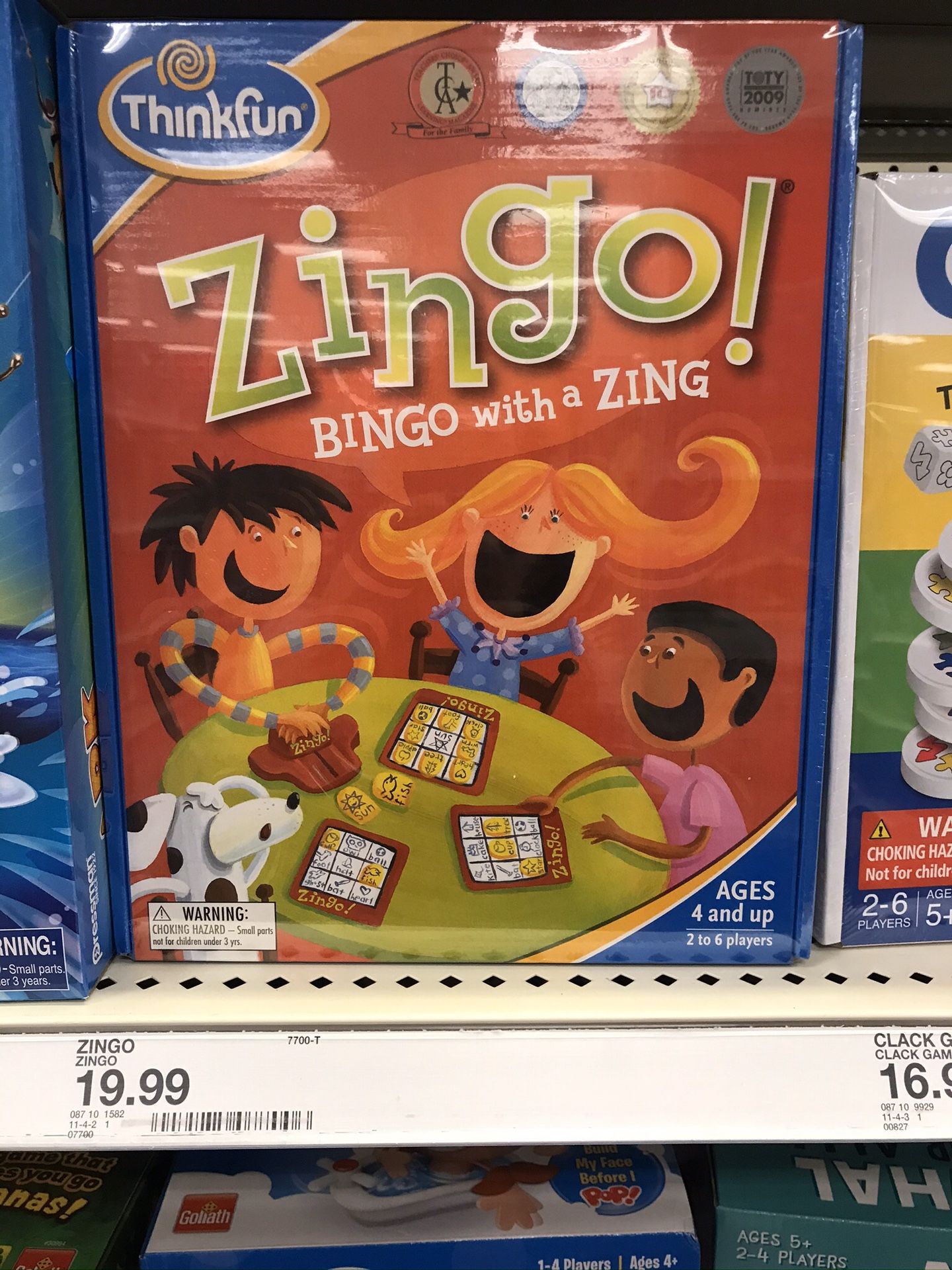 Zingo game $8
