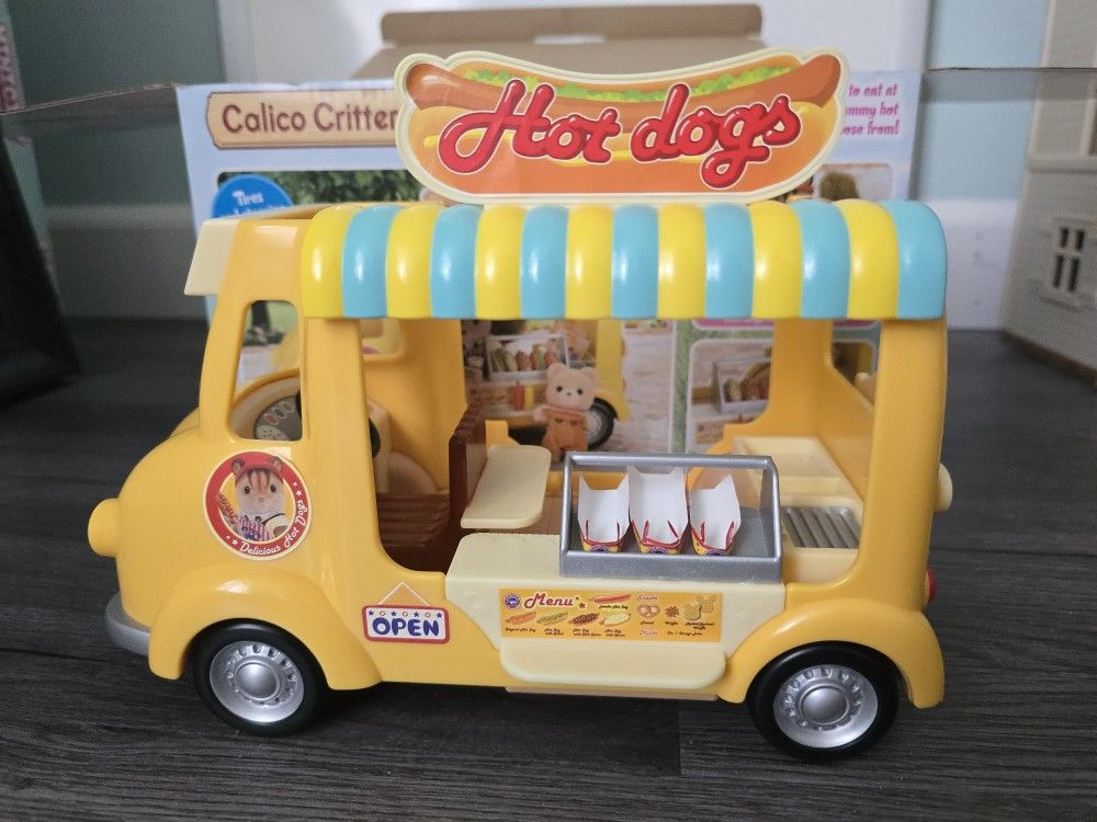 Calico Critters Hot Dog Van