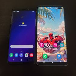 2 Samsung Galaxy Phones 