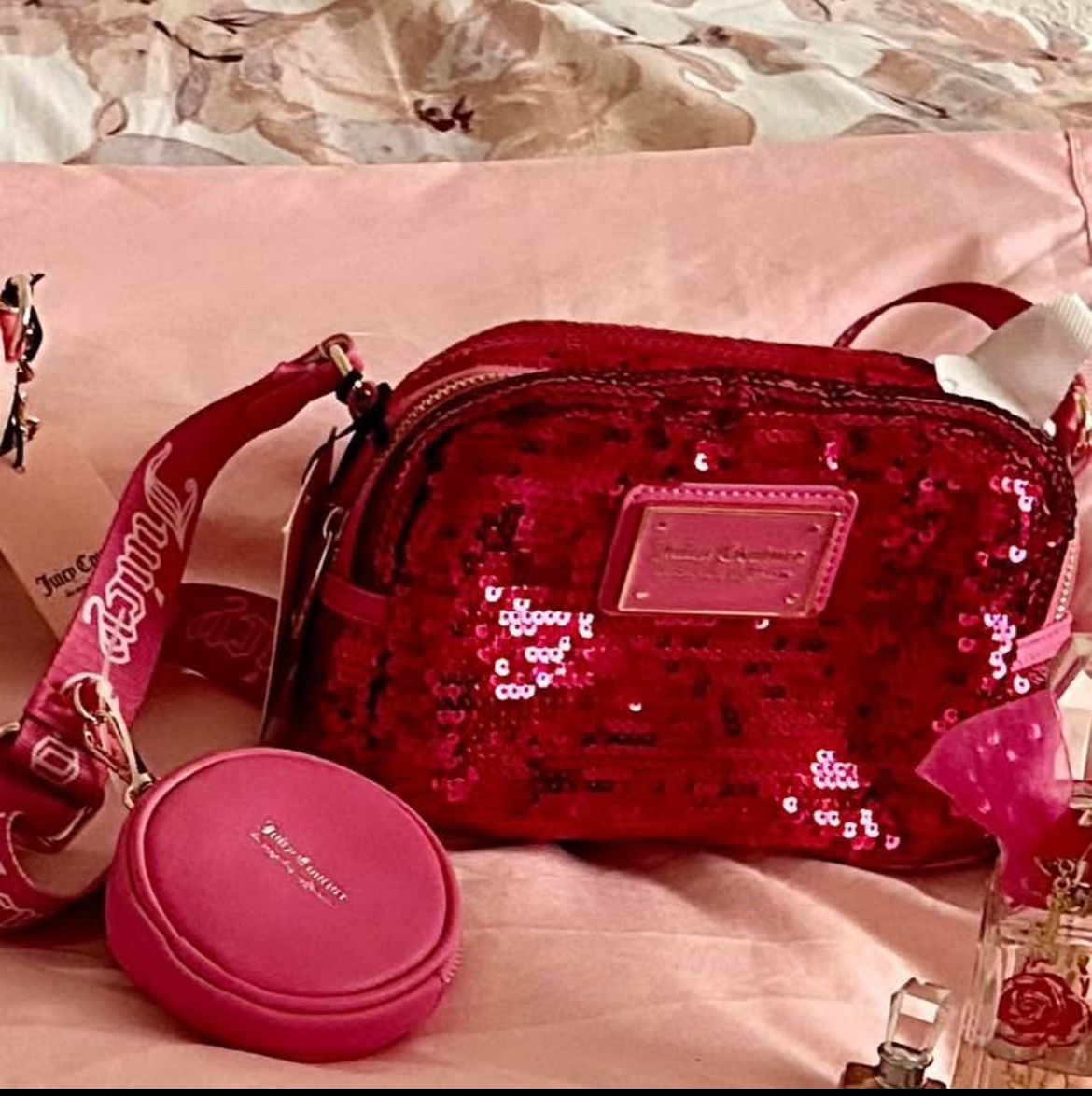 Hot Pink Juicy Couture Purse $15