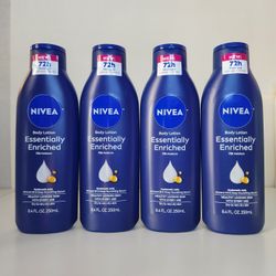 4 Nivea Body Lotion 8.4oz