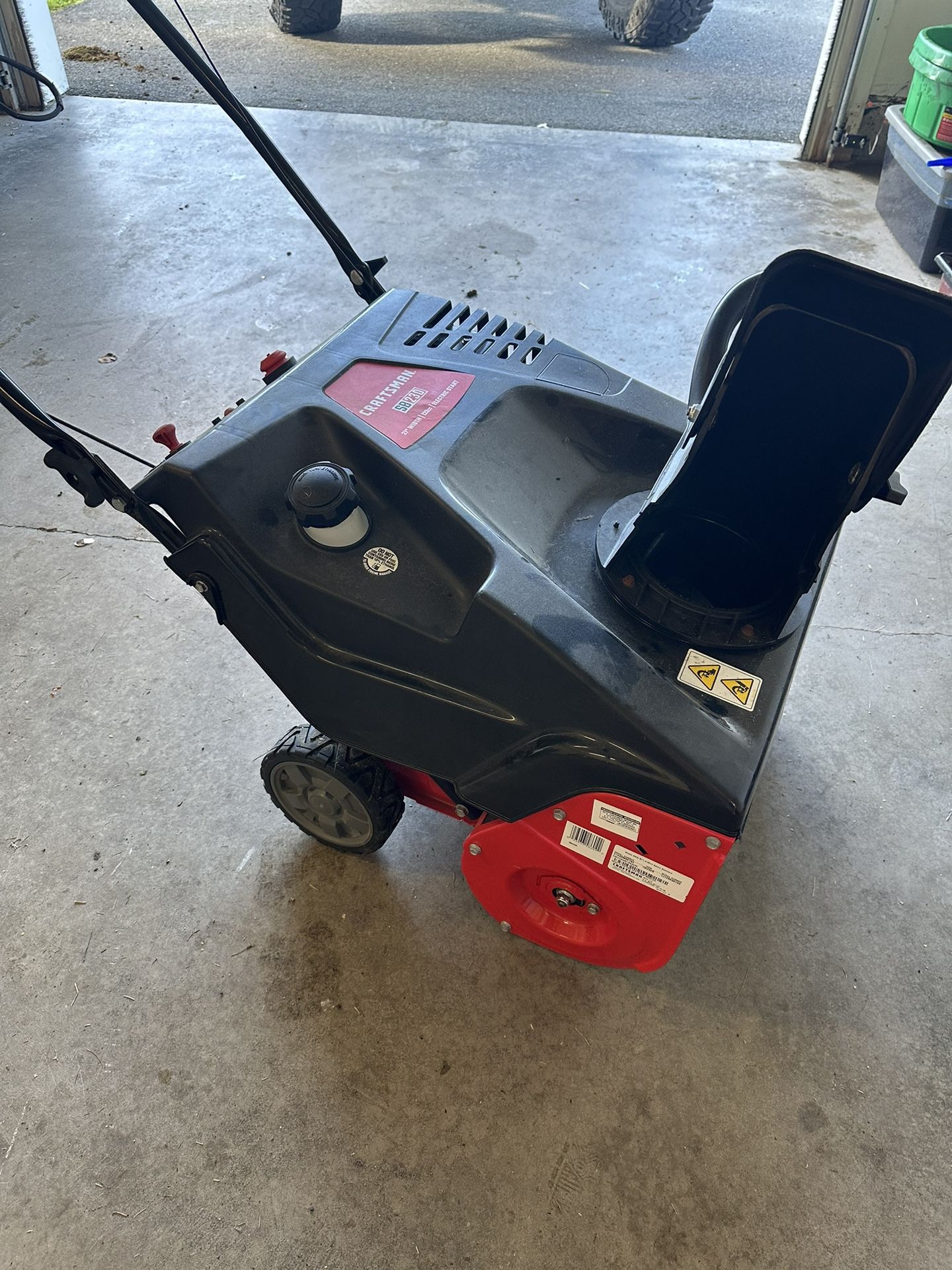Craftsman Gas Powered Snow Blower