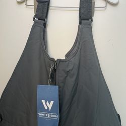 White Sierra Women’s Toboggan Insulated Bibs