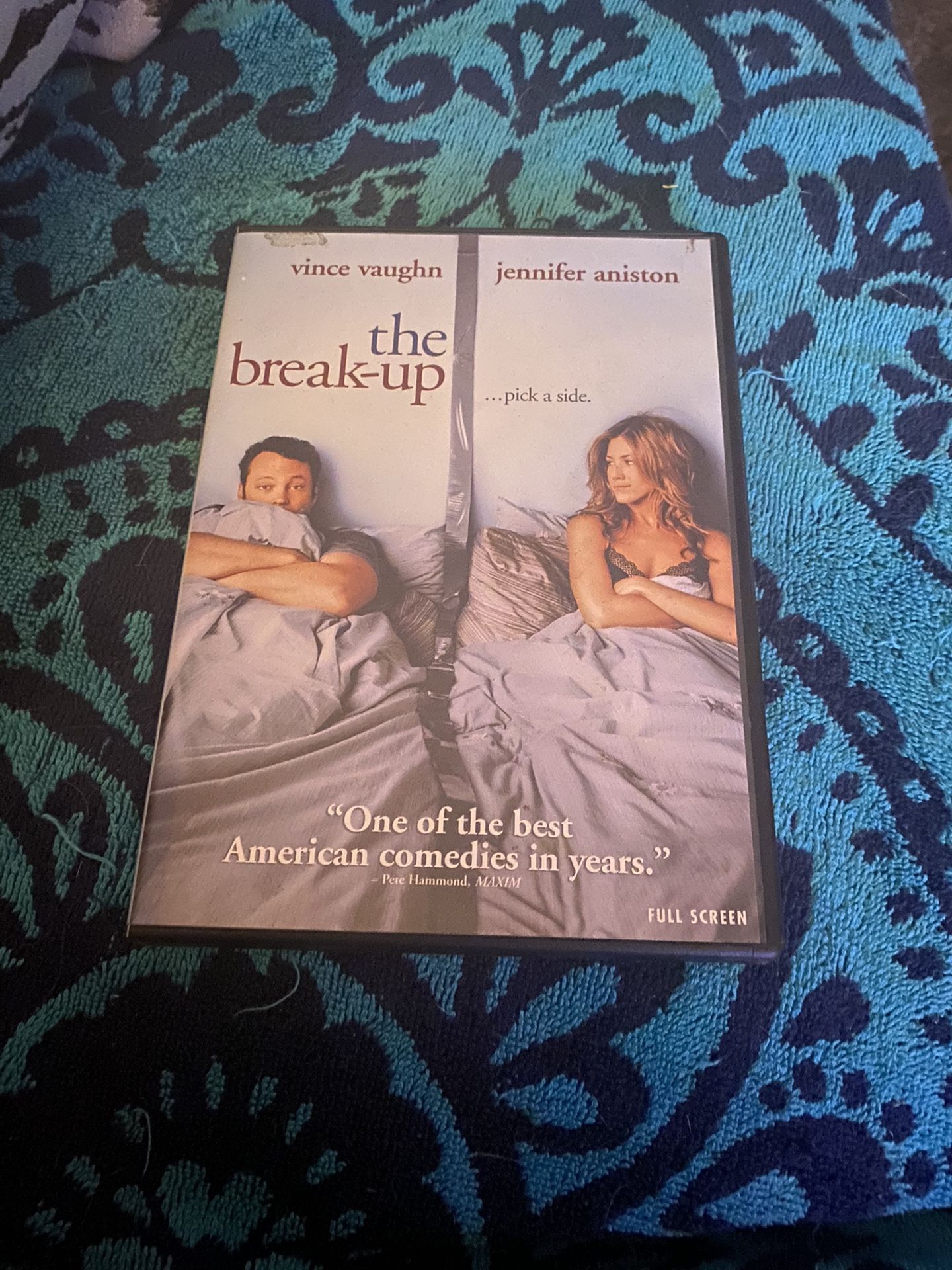 DVD The Break-up Rated PG-13 Preowned