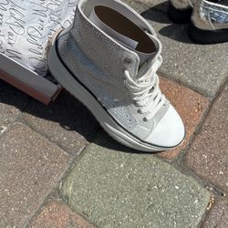 Bling sneakers 8.5 fits size 9