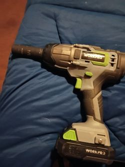 WORKPRO Cordless Impact Wrench with Battery