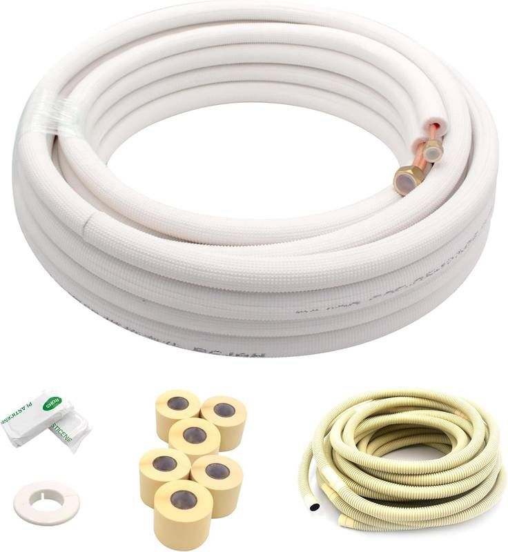 Mini Split Line Set 50’ (1/2, 1/4)