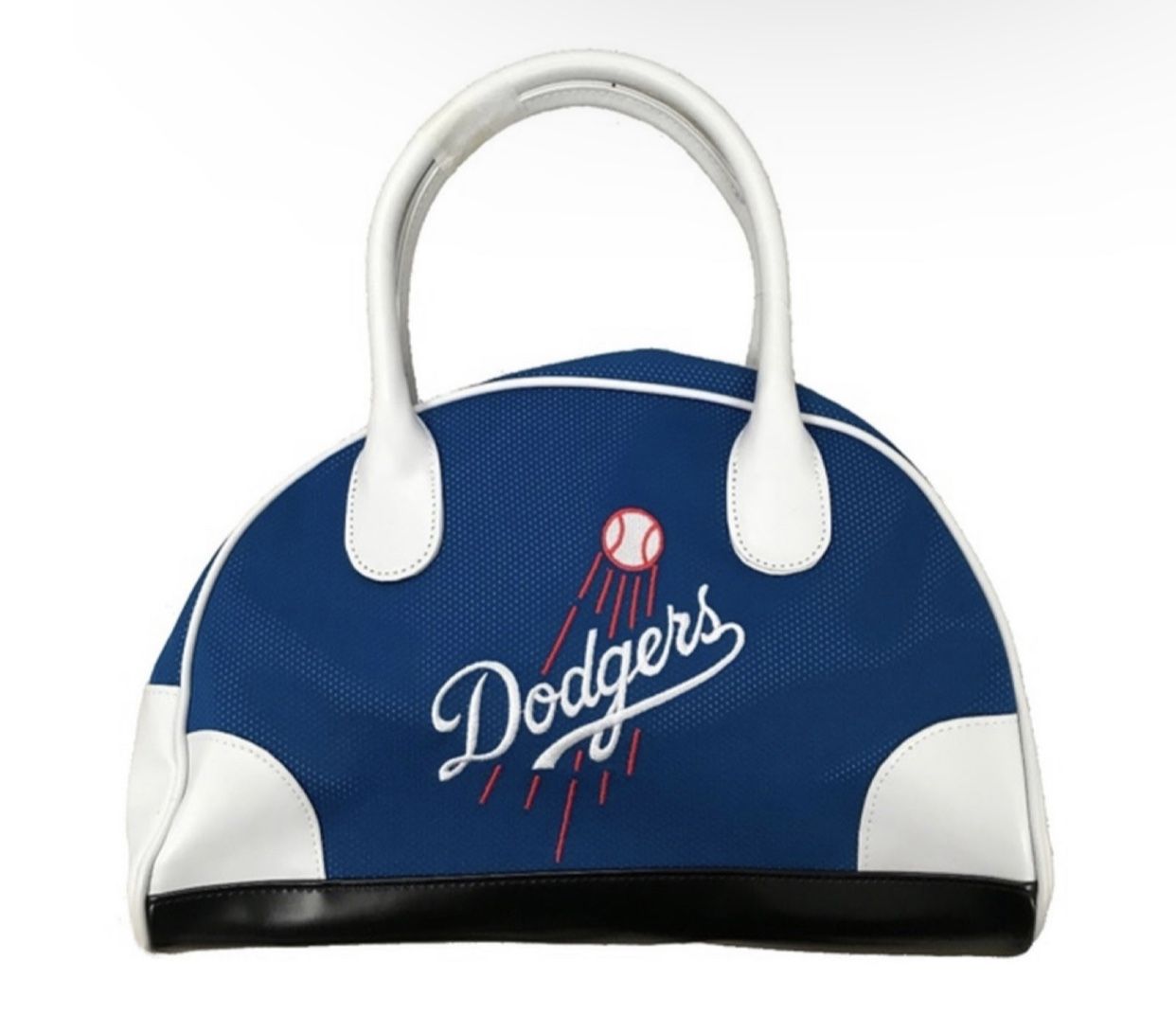 MLB Los Angeles Dodgers Round Mesh Bowler Bag