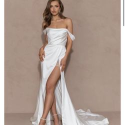 Evie Young Bridal Tate Wedding Dress Size US 10 