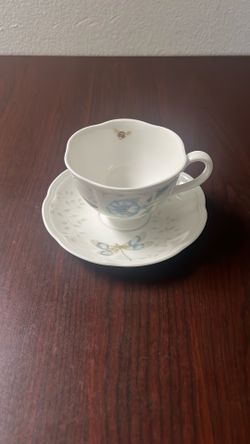 Lenox, Butterfly Meadow Monarch, Tea Cup And Saucer