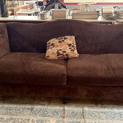 Large Comfortable Couch, Love Seat And Ottaman