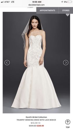 Brand new wedding gown💕 David’s Bridal