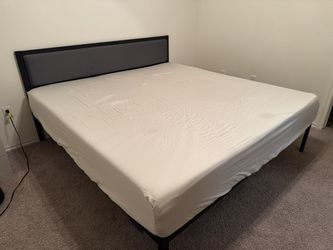 King Sized Bed (Frame + Matress)