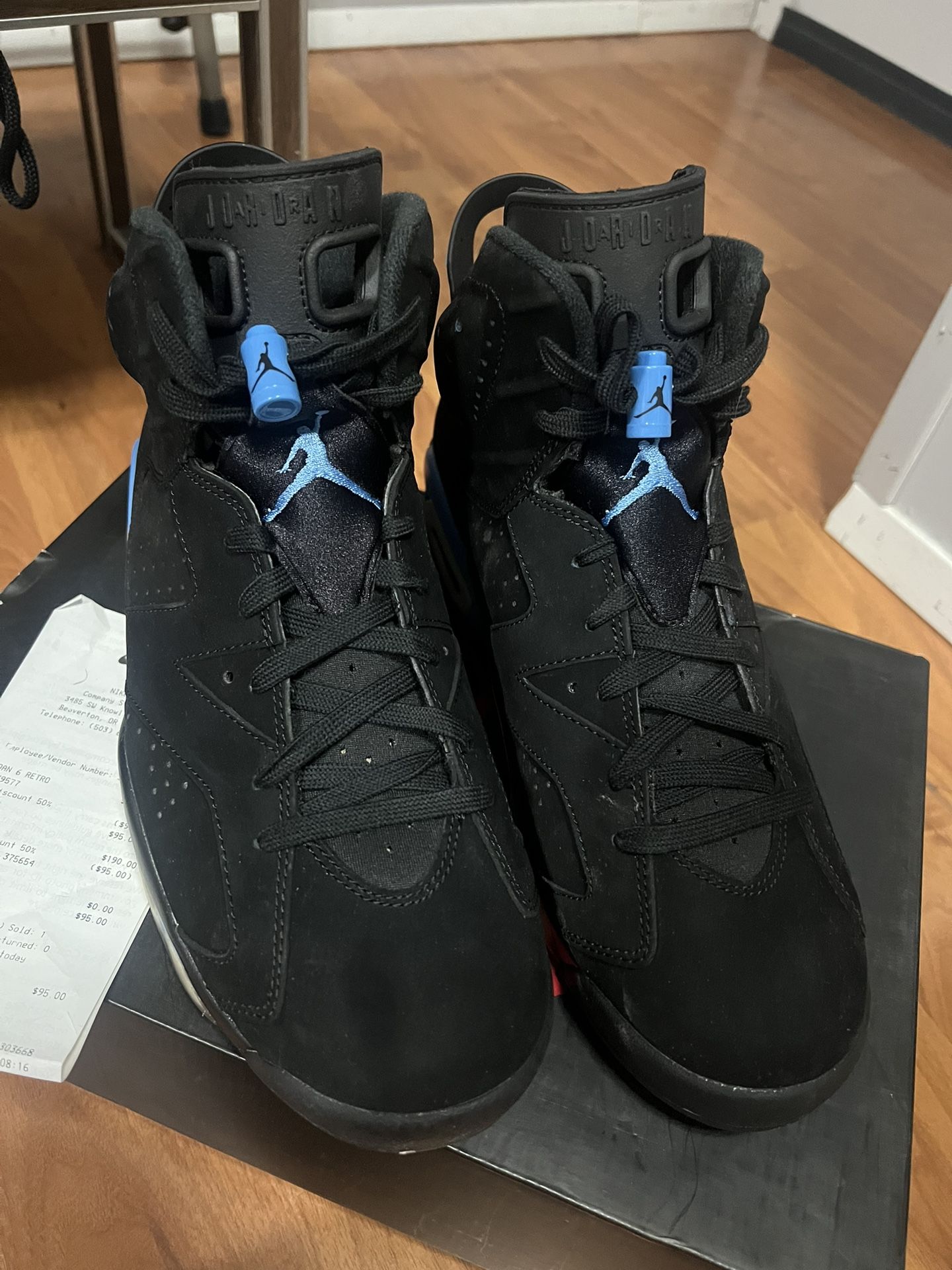 “UNC” JORDAN 6 SZ. 10.5
