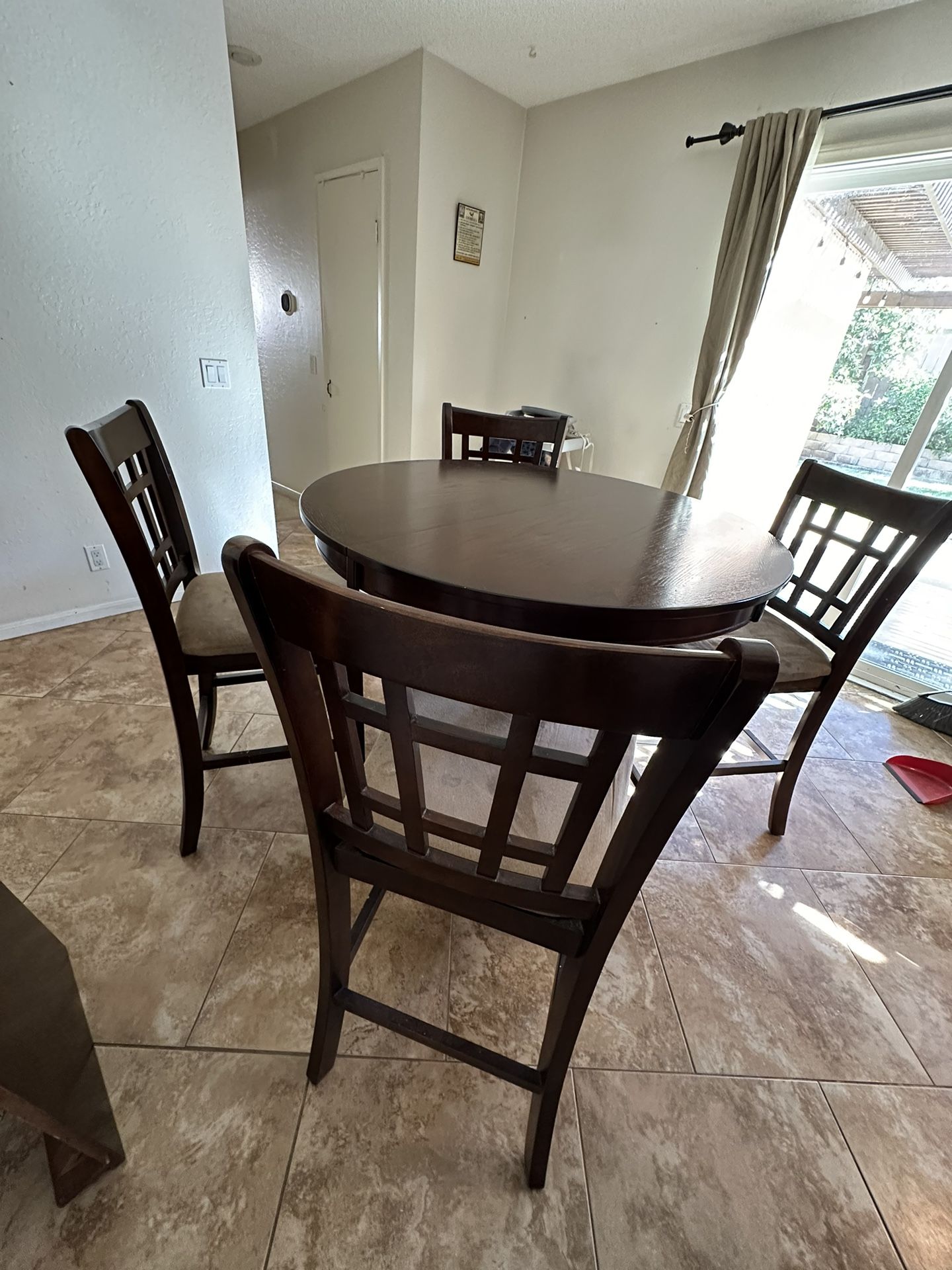 Dinning Table ( With 4 Free Chairs)