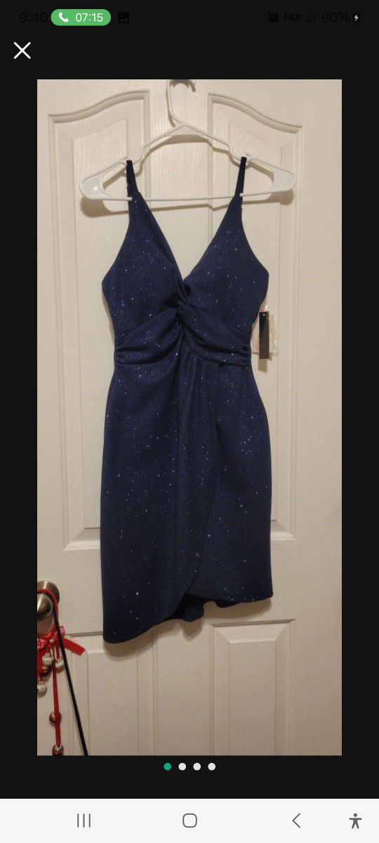 New Navy Blue Dress Size 7