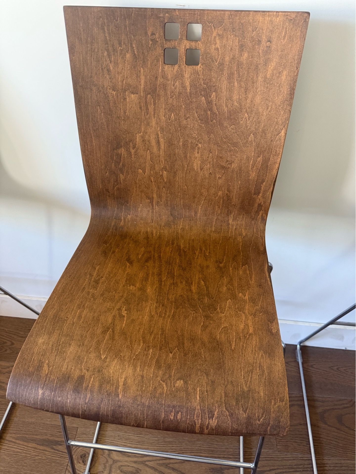 Solid wood bar stools