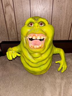 Spirit Halloween Ghostbusters Hanging Slimer 17" Decor Prop
