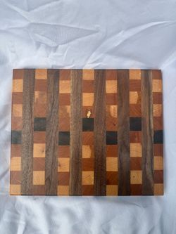 Walnut Cedar And Maple Cutting Board