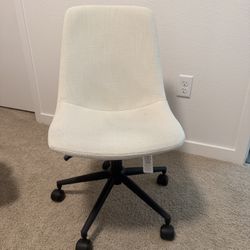 West Elm Computer Chair With Wheels 