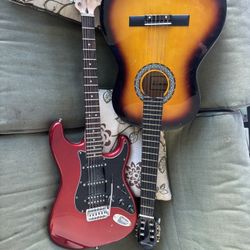Squier Strat Guitar