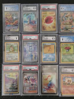 Pokémon Slab Lot 18× PSA/CGC $800