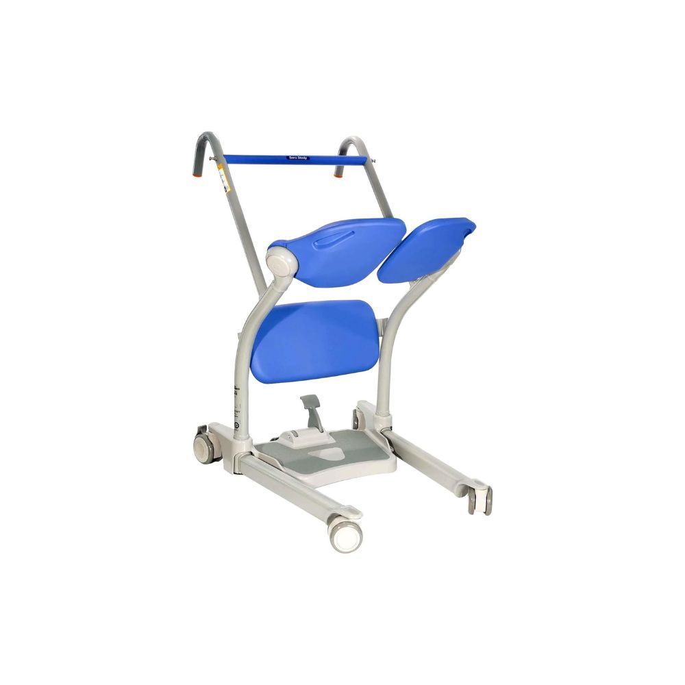 ArjoHuntleigh Sara Stedy Sit to Stand Manual Patient Lift Aid | Fully Assembled Elderly Assistance Products | Holds up to 400 Pounds | Intended for Us