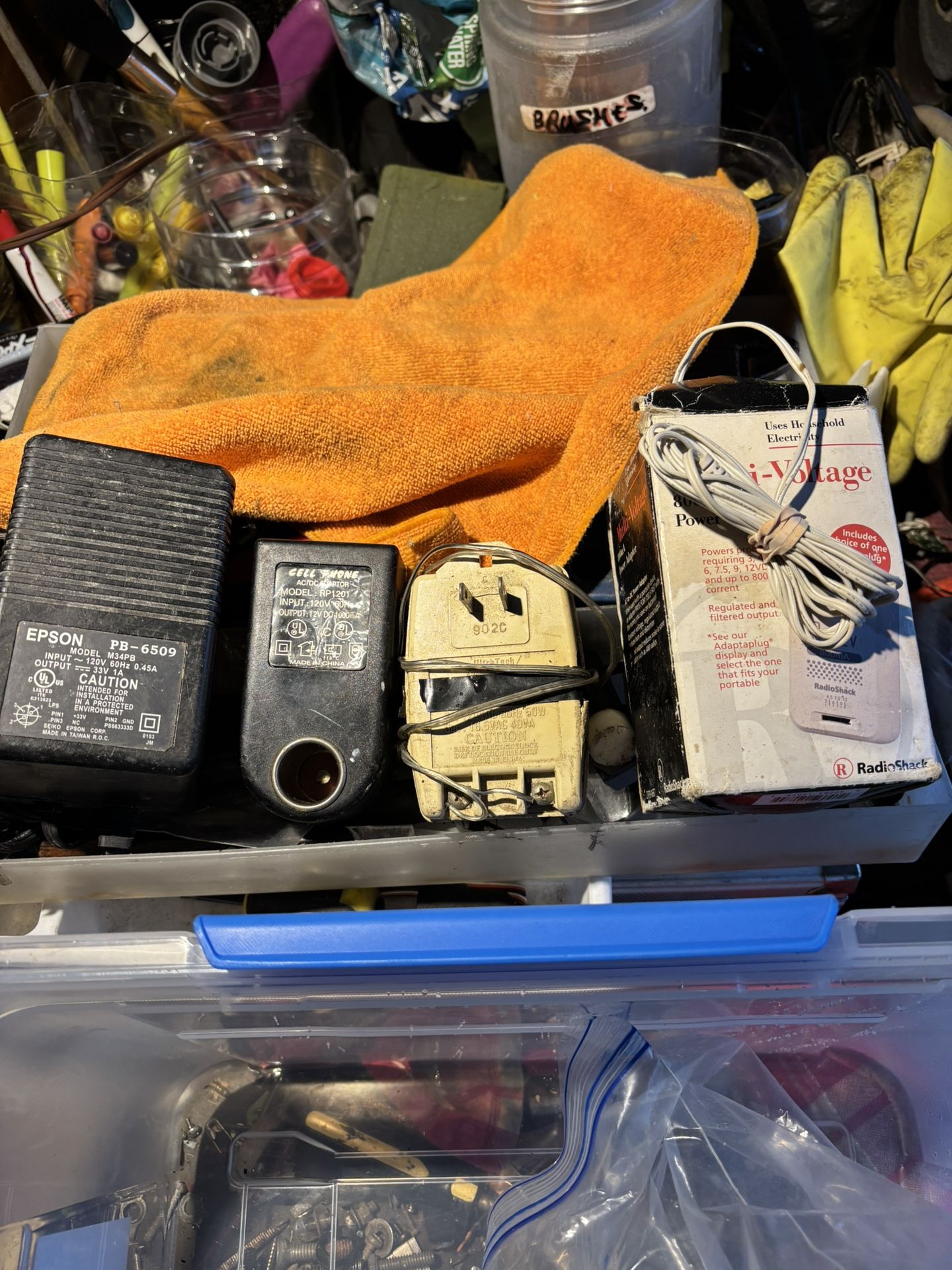 Miscellaneous Power Adapters And Kindle