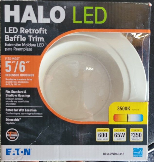 HALO LED RETROFIT BAFFLE TRIM