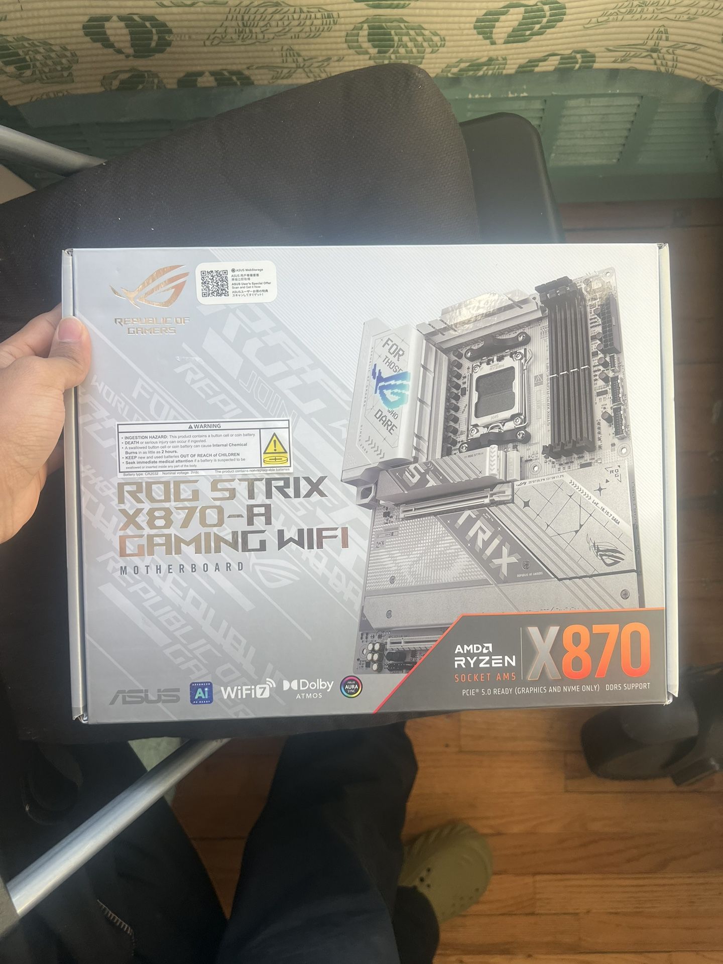 ROG STRIC X870-A Motherboard 