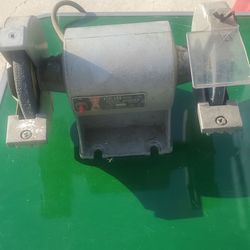 Ashland Model 1780 Bench Grinder, 115V Corded Electric Rotary, Gray