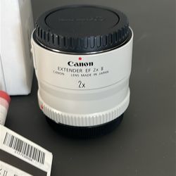 Canon EF 2x extender ii