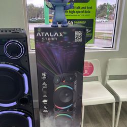 12000 Watt Bluetooth Speaker With Smoke Machine and Laser Light Show Built In 